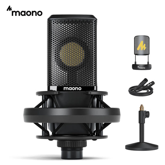 Maono-PM500T XLR Condenser Microphone 34mm